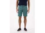 Chinoshorts LERROS "Kurze Chino aus leichtem Baumwollmix", Herren, Gr. 38, soft teal, 74% Baumwolle, 24% Polyester, 2% Elasthan, Hosen Chinoshorts