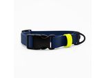 THE DOG IDEA Biothane Halsband Navy Klickverschluss M