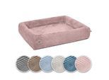 SABRO Hundebett KUDDE Cord rosè 80 cm, 1 m