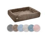 SABRO Hundebett KUDDE Cord braun 60 cm, 70 cm