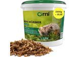 Orni getrocknete Mehlwürmer 1,5 kg
