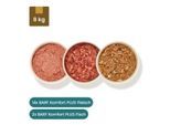 haustierkost.de Fertigbarf Probierpaket Frostfutter 16 x 500 g