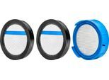 AEG Filter-Set "ASKW4", blau (blau, schwarz), Filterkartuschen, 2 Vormotor- und 1 Hygienefilter
