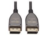 Eaton Tripp Lite Series DisplayPort Active Optical Kabel (AOC), 8K 60 Hz (Stecker/Stecker), CL3 Rated, Latching Verbinder, Schwarz, 30 m (98 ft.)