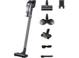 SAMSUNG Akku-Handstaubsauger "VS20B75BDR5/WD, Jet 75E Wet&Clean", silber (silberfarben), B:25cm H:113cm T:21,5cm, Akkusauger, 550 W, beutellos, Ersatzakku separat erhältlich, Akku-Handstaubsauger