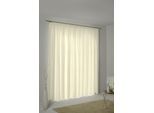 Vorhang WIRTH "WirthNatur" Gr. 4, beige, B:127cm H:245cm, Baumwolle, Gardinen, Vorhang, 2-lagig