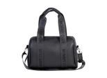 Childhome Wickeltasche Mommy Club Vegan Leder Schwarz, Schwarz, Kunststoff, Lederoptik, 38x21x27 cm, Baby on Tour, Kinderwagen, Wickeltaschen & Wickelrucksäcke