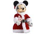 Disney Christbaumspitze Mickey Mouse, Weiß, Kunststoff, Textil, 26 cm, Dekoration, Weihnachtsdekoration, Weihnachtsbaumschmuck, Christbaumspitzen