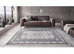 Teppich HANSE HOME "Parun Täbriz" Gr. 3, grau, B:120cm H:9mm L:170cm, Polypropylen (PP), Teppiche, Teppich, Kurzflor, Orient, Läufer, Vintage, Esszimmer, Wohnzimmer, Flur