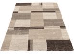 Teppich OCI DIE TEPPICHMARKE "CASTLE BEPPO, auch als Läufer", beige (beige, braun), B:240cm H:20mm L:290cm, Polypropylen (PP), Teppiche, Teppich, dichter Frisé Kurzflor, kariert, Wohnzimmer, Schlafzimmer