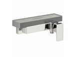 Herzbach Ceo Duschmittel-Ablage 36.220120.1.09 260 x 68 mm, Oberfläche Kunststoff grau