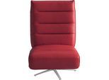 TV-Sessel SIT & MORE "Eve", feuerrot, B:80cm H:109cm T:98cm, Sessel, TV-Sessel, mit Herz-Waage und 2 Motoren, Bedienfelder im Sitz