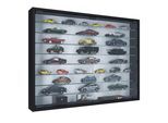 Wandregal VCM "Hängevitrine Wandvitrine Sammel Deko Mandosa XXL", schwarz, B:80cm T:10cm, Regale, Wandregal
