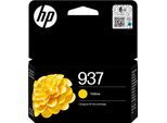 HP Tintenpatrone "HP original Druckerpatrone 937 Yellow", gelb, Tintenpatronen, 3 Probemonate gratis* drucken, Tintenpatrone