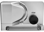 RITTER Allesschneider "E 16 Duo-Plus silberfarben", silber (silberfarben), B:22,5cm H:23cm T:33,5cm, Allesschneider, Allesschneider