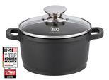 Kochtopf ELO "Alucast", schwarz, H:8,8cm Ø:16cm, Töpfe, Kochtopf, Induktion