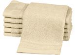 Gästehandtücher ROSS "Rubin", beige (sand), B:30cm L:50cm, Frottier, Baumwolle, Handtücher, Gästehandtücher, 100% Baumwolle