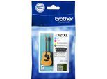 BROTHER Tintenpatrone "LC-421XL Value Pack", schwarz, Tintenpatronen, Tintenpatrone