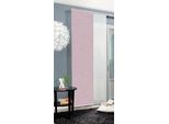 Schiebegardine HOME WOHNIDEEN "PIVE" Gr. 1, rosa, B:60cm H:245cm, Polyester, Gardinen, Schiebegardine, Schiebegardine PIVE digitalbedruckt