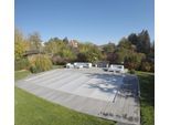 Pool-Abdeckplane KWAD "FLEX für Pools der Größe 7,0 x 3,5 m", beige (sand), B:400cm L:750cm, Polyvinylchlorid (PVC), Planen, Pool-Abdeckplane, in verschiedenen Farben
