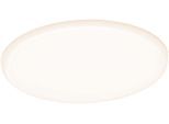 PAULMANN LED Einbauleuchte "Veluna", weiß, 1, Ø 18,5cm H: 3,1cm, 1 Stk., Leuchten, LED-Modul, Tunable White, LED Einbauleuchte