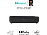 HISENSE Laser-TV "PL2", schwarz, B:53,1cm H:12cm T:33,5cm, Beamer, Laser-TV