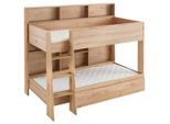 Möbelix , Eiche Artisan , Holzwerkstoff , 90x200 cm , Bettkasten , Kinder- & Jugendzimmer, Kinderbetten, Hoch- & Stockbetten, Stockbetten