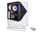 GAMEMAX Gaming-PC "Horizon 7847 AMD Ryzen 5 7500F 16GB DDR5 1TB SSD RTX 5060Ti", weiß, schwarz, Microsoft Windows 11 Home (64 Bit), 16 GB RAM 1.000 GB SSD, Desktop-PCs, Windows 11, DDR5 RAM, Gaming-PC