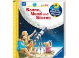 Kinderbuch RAVENSBURGER "Wieso? Weshalb? Warum? junior, Band 72 Sonne, Mond und Sterne", bunt, Bücher, Kinderbuch, Made in Europe