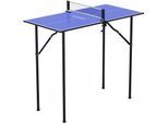 Mini-Tischtennisplatte JOOLA "Mini", blau, Tischtennisplatten, KinderB:45cm H:76cm L:90cm, Mini-Tischtennisplatte, Das Netz ist im Lieferumfang enthalten, B:45cm H:76cm L:90cm