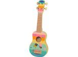 Spiel-Gitarre EICHHORN "Peppa Pig Holz Ukulele 43cm", bunt, Spielzeug-Musikinstrumente, KinderL:43cm, Holz, Spiel-Gitarre, L:43cm