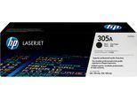 HP Tonerkartusche "HP original Toner 305 Größe A+X, Farben: B/C/M/Y", schwarz (schwarz 1), Tonerpatronen, Tonerkartusche