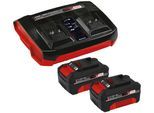 Akku Starter-Set EINHELL "»PXC-Starter-Kit«", transparent (ohne farbbezeichnung), B:85mm H:301mm T:265mm, Akkumulatoren, Akku Starter-Set, 18 V, 4 Ah, inkl. Ladegerät