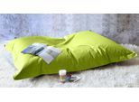 Sitzsack KINZLER "XXL Outdoorfähig", grün, B:140cm H:20cm T:180cm, Polyester, Sitzsäcke, Sitzsack, Uni Farben, Outdoor geeignet, ideal im Wohnzimmer & Kinderzimmer