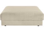 Sofa-Mittelelement HOME AFFAIRE "Bloomfield Mega Hocker in 2 Größen", beige, B:109cm H:43cm T:114cm, 92% Polyester 8% Nylon, Polsterelemente, Sofa-Mittelelement, passende Erweiterung zur Serie "Bloomfield", als Mittelelement passend