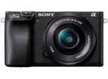 SONY Kompaktkamera "Alpha 6400 + 16-50mm Objektiv", schwarz, B:12cm H:6,69cm T:5,97cm, Fotokameras, Kompaktkamera