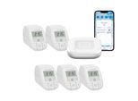 HOMEMATIC IP Heizkörperthermostat "Starter Bundle Heizen Basic für 5 Heizkörper", weiß, B:31cm H:12cm T:37cm, Heizkörperthermostate, Heizkörperthermostat
