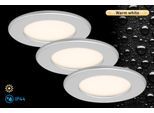 BRILONER LEUCHTEN LED Einbauleuchte "THIN", weiß, neutral, Leuchten, LED Einbauleuchte