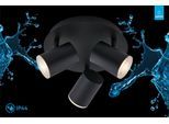 BRILONER LEUCHTEN LED Deckenspot "BANYO", schwarz (weiß, neutral), Leuchten, LED Deckenspot