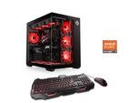 CSL PC "Vitrum Advanced V24516", schwarz, Microsoft Windows 11 Home (64 Bit), AMD Radeon RX 9070 XT, 32 GB RAM 1.000 GB SSD, Desktop-PCs, PC