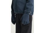 Fleecehandschuhe JACK WOLFSKIN "FLEECE GLOVE K", Jungen, Gr. 128, blau (midnightsky), Oberstoff: 100% POLYESTER, Handschuhe Fleecehandschuhe