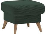 Hocker EXXPO - SOFA FASHION "Samso, kompakte und bequeme Sitzgelegenheit in aktuellem Cord Bezug", braun (pine), B:57cm H:47cm T:57cm, Hocker, Hocker