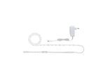PAULMANN LED-Streifen "SimpLED Power Set 1,5m 17W 230/24V DC weiß Kunststoff", weiß, Flammen 1 Stk., Gesamtlänge 3,59m, Lichterketten, inkl Dimm/Switch, LED-Streifen