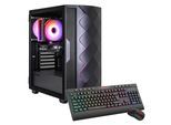 GAMEMAX Gaming-PC "Diamond BK 7839 AMD Ryzen 5 7500F 16GB DDR5 1TB SSD RTX 5070", schwarz, Microsoft Windows 11 Home (64 Bit), 16 GB RAM 1.000 GB SSD, Desktop-PCs, Windows 11, DDR5 RAM, Gaming-PC