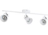 EGLO Deckenspot "SERAS 1", weiß, 3, Leuchten, LED Deckenleuchte, LED Deckenlampe, weiß, Leuchtmittel inkl., Deckenspot