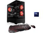 CSL Gaming-PC "AeroVision V24335", schwarz, Microsoft Windows 11 Home (64 Bit), 32 GB RAM 1.000 GB SSD, Desktop-PCs, Gaming-PC