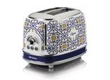 ARIETE Toaster "155CA Capri", bunt (gemustert), B:30cm H:20cm T:19cm, Toaster, Toaster