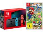 NINTENDO SWITCH Konsolen-Set, bunt (neonrot, neonblau), B:23,9cm H:10,2cm T:1,39cm, Spielekonsolen, inkl. Mario Party Superstars, Konsolen-Set