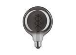 PAULMANN LED-Leuchtmittel "Globe125 230lm 1800K gold 4W spiral Filament", grau (anthrazit), L:17,5cm Ø:12,5cm, Leuchtmittel, LED-Leuchtmittel