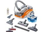 THOMAS Wasch-Sauger "AQUA+ PET & FAMILY", orange (orange, grau), B:31,8cm H:30,6cm T:48,6cm, Mehrzwecksauger, ECO-Stufe, Wasch-Sauger